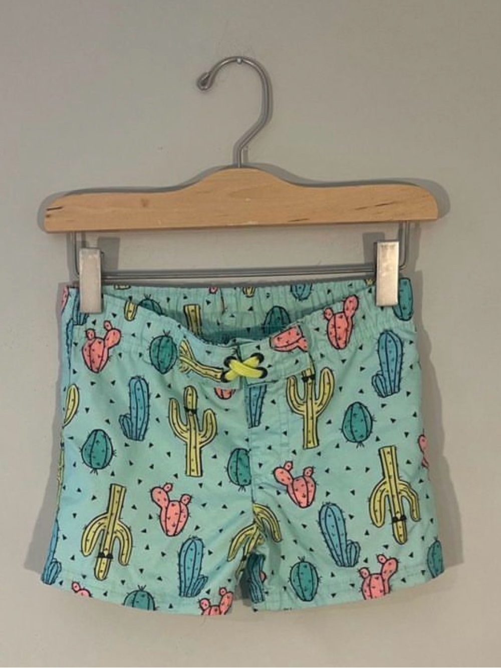 $10 ADD ON Cat & Jack boys swim trunks shorts cactus Janie jack modern moments